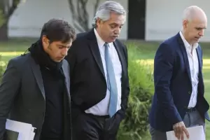 El Presidente recibe a Kicillof y Larreta, una reunin clave para definir cmo sigue la cuarentena