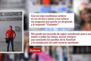 Venda verduras en un carrito y ahora se recibi de contador