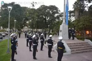 Acto del  25 de Mayo: la Polica de la Provincia rindi su homenaje a la Patria