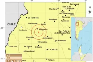 Temblor en Catamarca: se registr un sismo de 3.8 grados esta maana