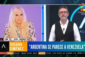 Susana Gimnez: "Tengo terror de que nos quieran convertir en Venezuela"