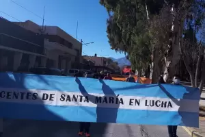 Docentes de Santa Mara reclamaron la normalizacin de OSEP