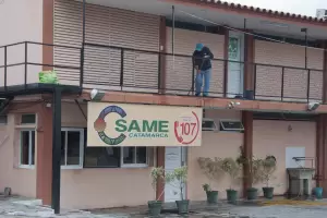 Una mujer result lesionada tras un siniestro vial