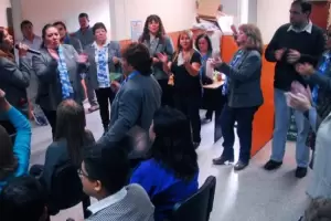 En dilogo con el gremio indic sobre los adscriptos: "Que vuelvan a su lugar de origen"