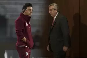 El Presidente habl con Marcelo Gallardo por la vuelta del futbol