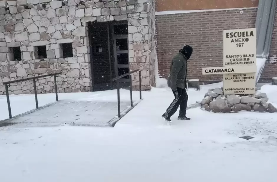 Docentes hablan de inclemencias clim�ticas en la zona.