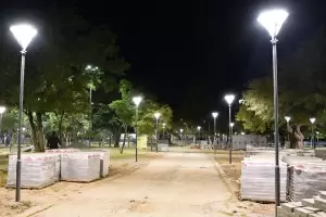 Avanza la puesta en valor y recuperacin de la plaza de Choya