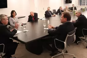 Empez la reunin entre Alberto Fernndez y el CEO de Vicentin en Olivos