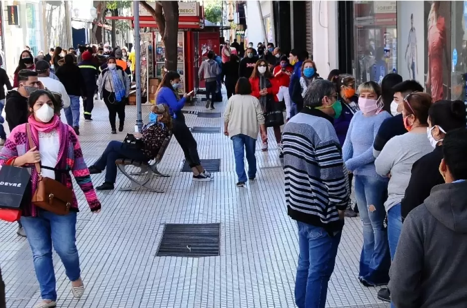 Pocas ventas en los locales, en periodo de la cuarentena.