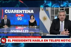 VIDEO: el tenso cruce entre Alberto Fernndez y Cristina Prez durante una entrevista