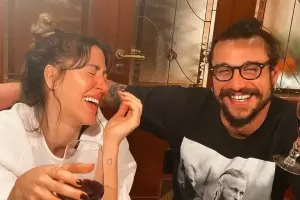 El reencuentro de Jimena Barn y Daniel Osvaldo por el cumpleaos de su hijo