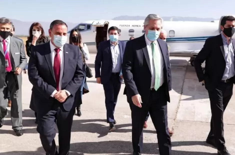El Presidente en su �ltimo viaje a La Rioja