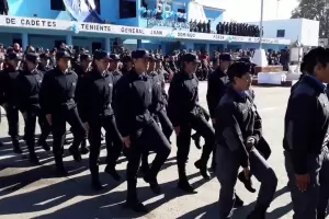 Familiares de cadetes de Polica denuncian que trabajan sin las medidas de seguridad sanitaria
