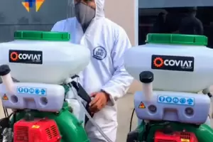 Operativo de prevenci�n COVID-19 en Valle Viejo