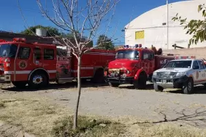 Bomberos Voluntarios de Santa Mar�a aislados preventivamente por contacto secundario