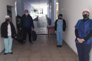 Recibieron el alta los primeros recuperados del hospital Malbr�n