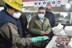 Jalil puso en funciones el nuevo CAPE y las oficinas de la empresa CAMYEN en Andalgal�