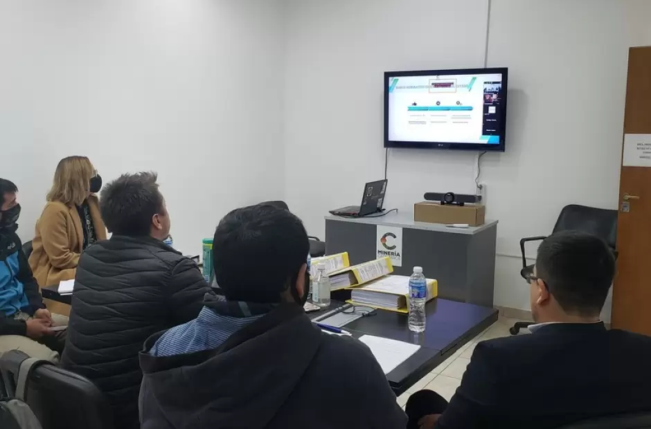 De las consultas pblicas se poda participar por videoconferencia.