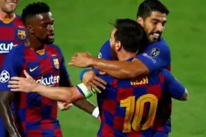 Con un gol de Messi, el Barcelona venci 3 a 1 al Napoli y est en cuartos de final