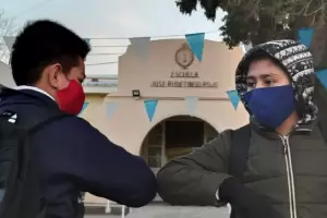 La vuelta de las clases presenciales en San Juan: de la emoci�n de los alumnos a la preocupaci�n de los padres