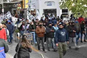 Nueva marcha del SOEM por el centro de la ciudad