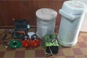 Recuperan varios elementos sustrados de una escuela en Tinogasta