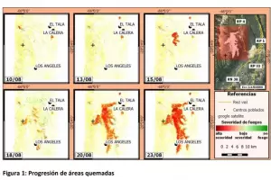 Investigadores del INTA analizan las incidencias de incendios en Sierras de Ambato
