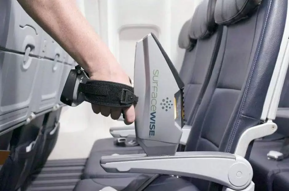 El SurfaceWise2 es un recubrimiento no txico que se aplica mediante un aerosol