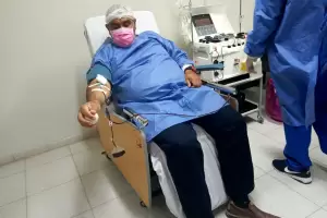 Se realiz con xito el primer procedimiento de obtencin de plasma