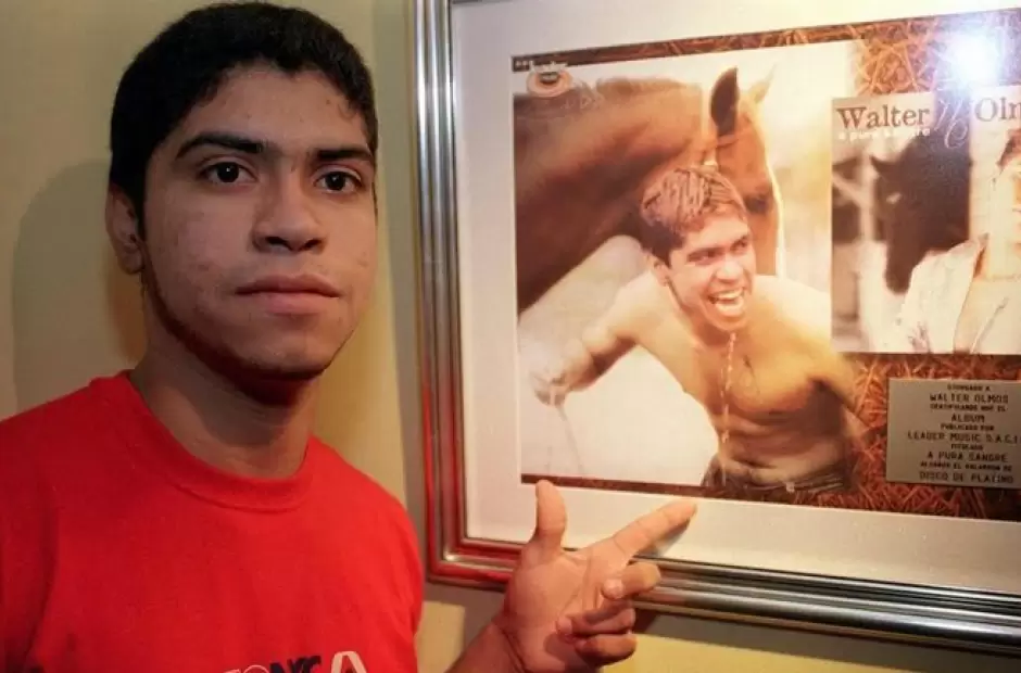 Fama. Walter Olmos llev� su m�sica cuartetera a los escenarios de casi todo el p