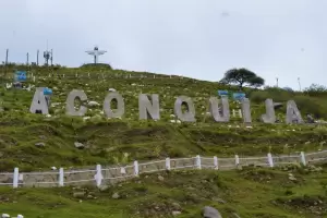 Sexagenario con herida de arma de fuego en Aconquija