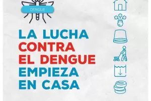 Dengue: contina el control focal y descacharrado