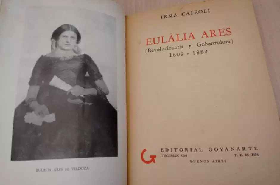 Eulalia A. de Vildoza, la primera mujer en gobernar Catamarca.