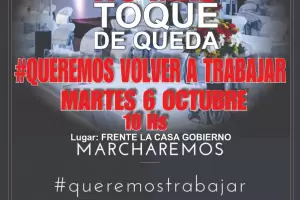 Ahora los trabajadores de salones de eventos reclaman la reapertura y anuncian movilizacin