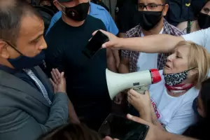 A 7 meses del femicidio de Brenda, hubo incidentes en la marcha a fiscala