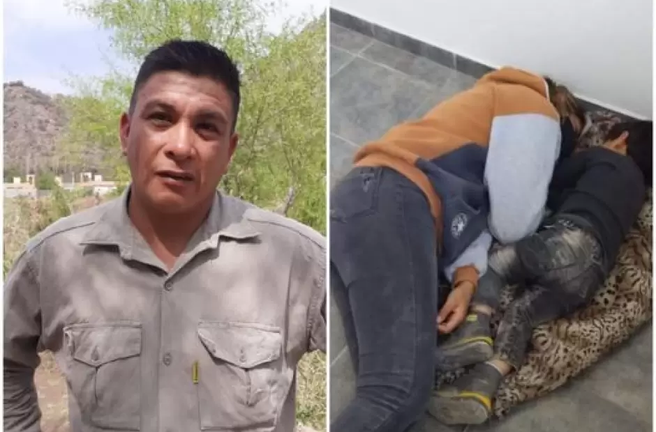 Ezequiel, el alba�il y la joven Abigail.