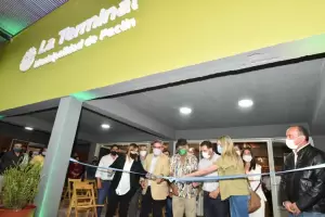 Inauguraron la refuncionalizacin de la Terminal de mnibus de Pacln