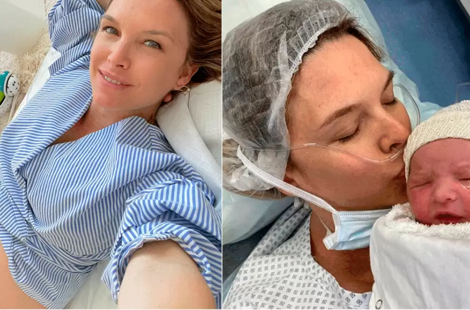 Sof�a Z�molo y su hija California.