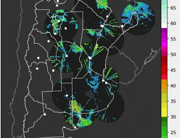 El SMN renueva el alerta por tormentas fuertes para Centro y Este de la ...