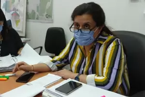 Manuela �vila: "Se est�n fortaleciendo acciones de rastreo de contactos estrechos y el bloqueo"