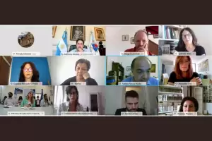 La ministra Centurin particip de la reunin entre los ministros y Nicols Trotta