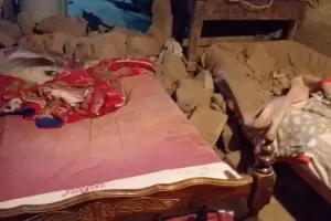 Defensa Civil y los municipios del Valle Central, asisten a los damnificados por la lluvia