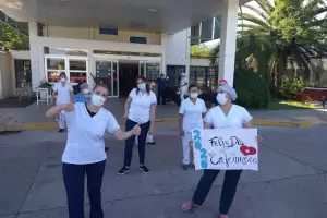 Enfermeros y enfermeras de Catamarca prepararon un divertido video por el Da Nacional de la Enfermera