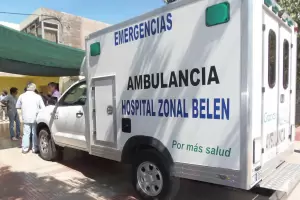 Embisti un animal y fue hospitalizado