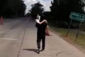 Preocupacin: Abigail, la nia enferma de cncer, se descompens y tuvo que ser internada