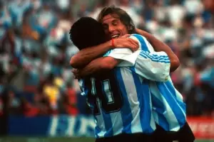 La despedida de Caniggia a su hermano del alma