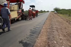 Inhabilitan el trnsito de Ruta n 42 por obras de pavimentacin