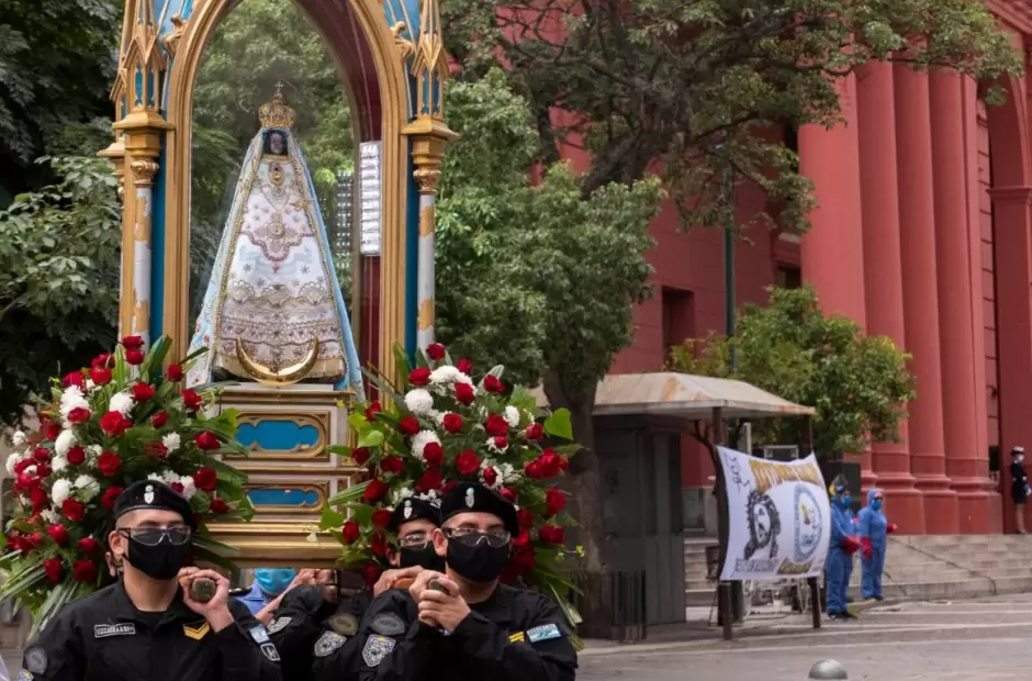 Cierre del A�o Mariano, sin fieles locales ni peregrinos.