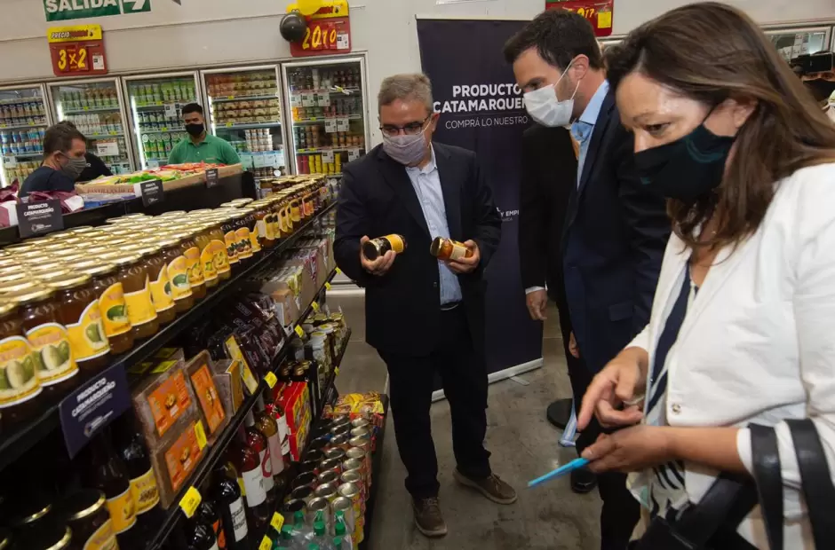 Jalil destac� la incorporaci�n de productos catamarque�os.