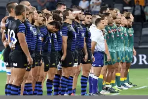 Finalmente, los Pumas homenajearon a Diego Maradona